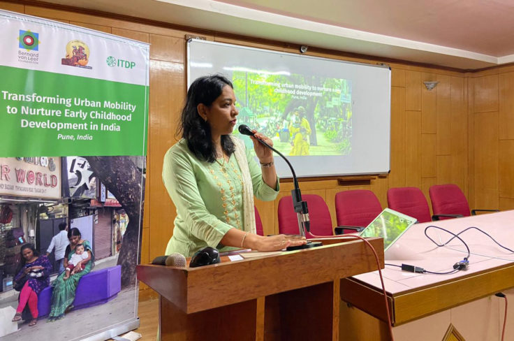 Rubal Agarwal speaks at Child Friendly Cities launch event in Pune, India
